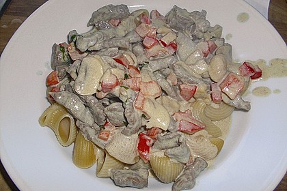 Beefsteak mit Tagliatelle 1