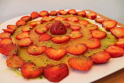 Erdbeer - Carpaccio