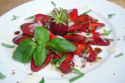 Erdbeer - Carpaccio 1