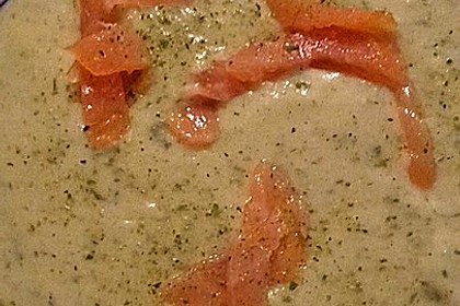 Erdäpfel (Kartoffel)-Kräuter-Seelachs Suppe 4