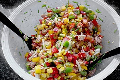 Thunfisch - Mais - Salat, mexikanisch