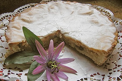 Apfelkuchen, gedeckt 14