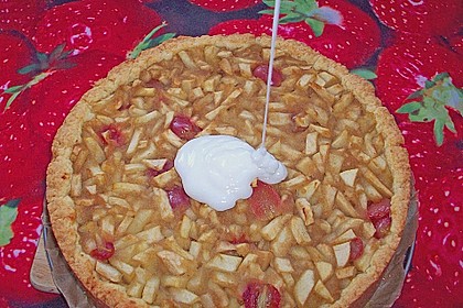 Apfelkuchen, gedeckt 51