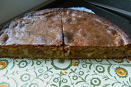 Apfelkuchen, gedeckt 43