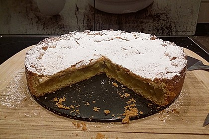 Apfelkuchen, gedeckt 30