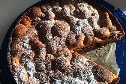 Apfelkuchen, gedeckt 46