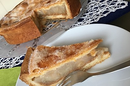 Apfelkuchen, gedeckt 5