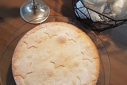 Apfelkuchen, gedeckt 1