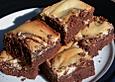K&auml;sekuchen - Brownies