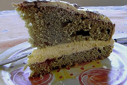Steirische Preiselbeer - K&uuml;rbiskern&ouml;ltorte 4
