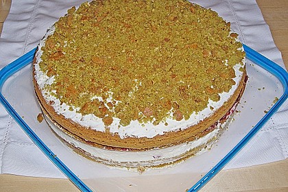 Steirische Preiselbeer - K&uuml;rbiskern&ouml;ltorte 5