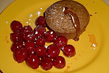 Schokolade - Kuchen mit fl&uuml;ssigem Kern &aacute; la Italia 4