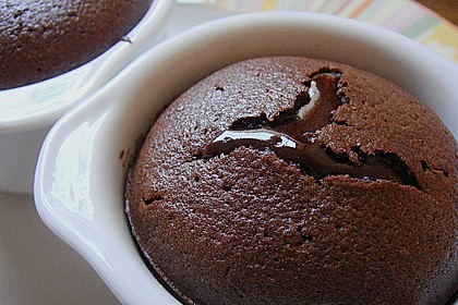 Schokolade - Kuchen mit fl&uuml;ssigem Kern &aacute; la Italia 14