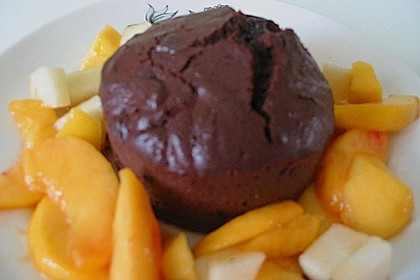 Schokolade - Kuchen mit fl&uuml;ssigem Kern &aacute; la Italia 16