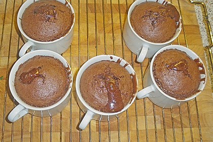 Schokolade - Kuchen mit fl&uuml;ssigem Kern &aacute; la Italia 23