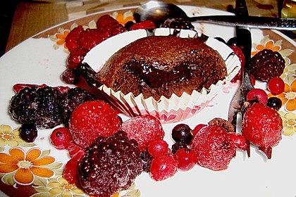 Schokolade - Kuchen mit fl&uuml;ssigem Kern &aacute; la Italia 31