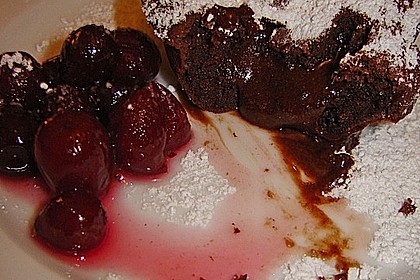 Schokolade - Kuchen mit fl&uuml;ssigem Kern &aacute; la Italia 50