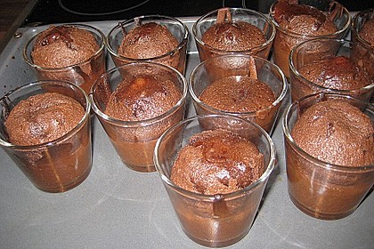 Schokolade - Kuchen mit fl&uuml;ssigem Kern &aacute; la Italia 69