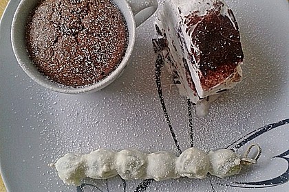 Schokolade - Kuchen mit fl&uuml;ssigem Kern &aacute; la Italia 73