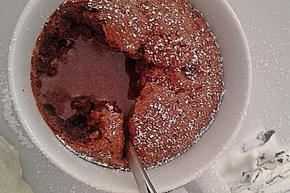 Schokolade - Kuchen mit fl&uuml;ssigem Kern &aacute; la Italia 74