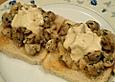 Champignon - Toast mit Kr&auml;utern