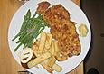 Paniertes Schnitzel