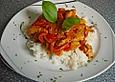 Putengeschnetzeltes mit Paprika