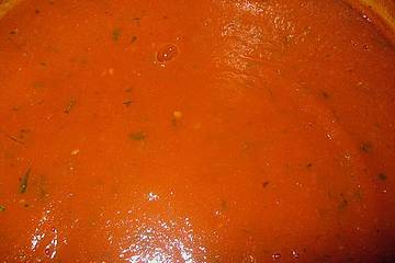 Sommerliche Gemüsesuppe