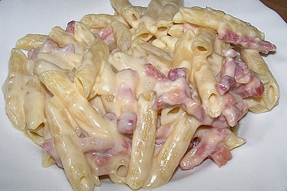 Schinken - K&auml;se - Nudeln