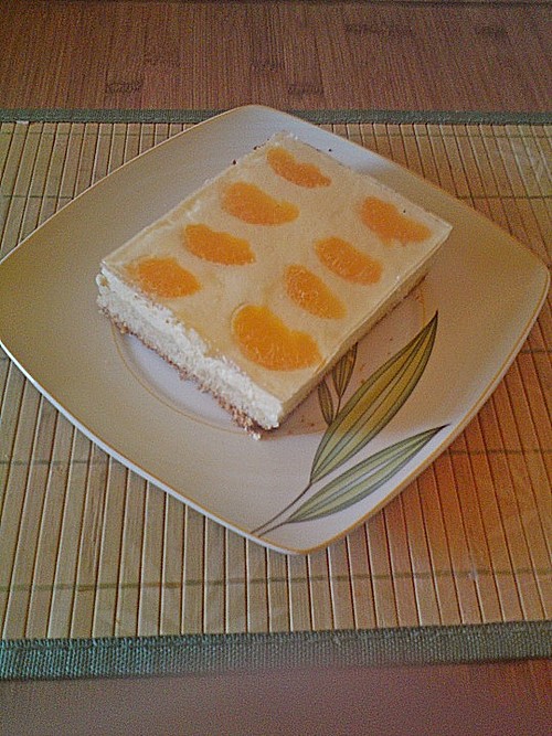 Quark - Mandarinen - Kuchen (Rezept mit Bild) von frankensmutje ...