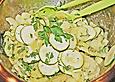 Warmer portugiesischer Salat
