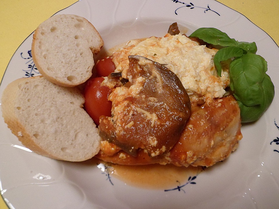 Auberginen - Auflauf mit Hähnchenbrustfilet (Rezept mit Bild) | Chefkoch.de