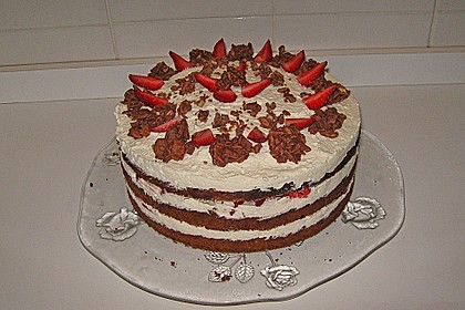 Erdbeer - Crunch - Torte 26