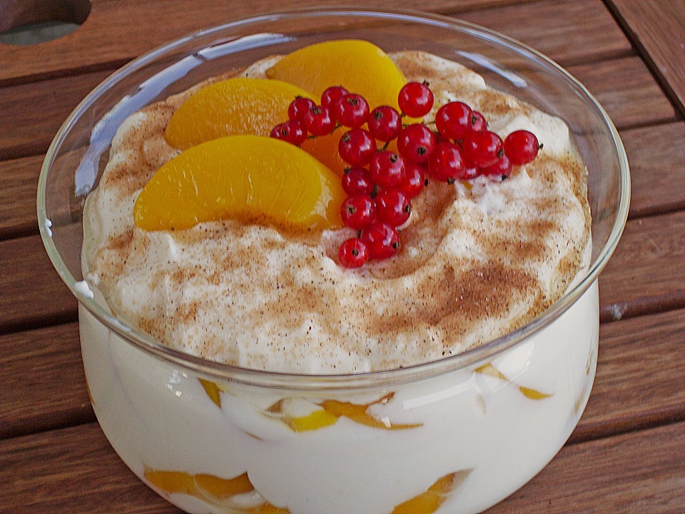 Vanillepudding mit Quark und Obst (Rezept mit Bild) | Chefkoch.de