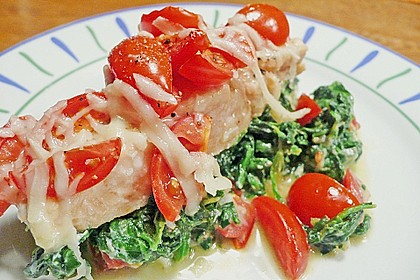 Lachs - Spinat - Auflauf 8