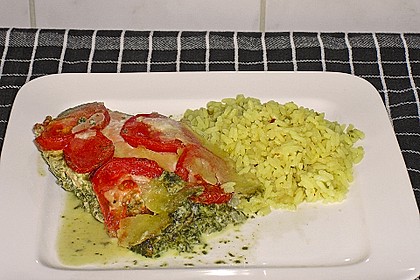 Lachs - Spinat - Auflauf 15