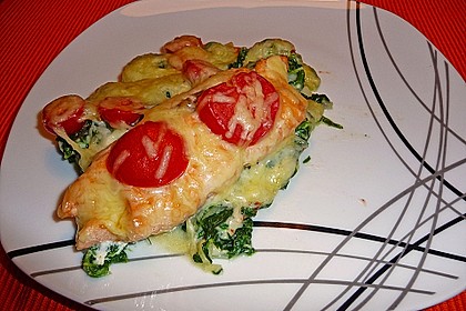 Lachs - Spinat - Auflauf 5