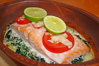Lachs - Spinat - Auflauf 9