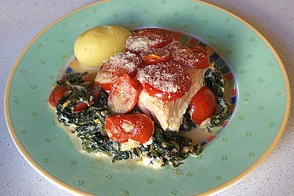 Lachs - Spinat - Auflauf 7