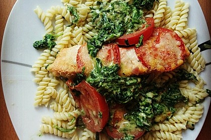 Lachs - Spinat - Auflauf 12