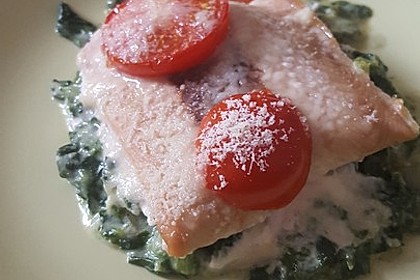 Lachs - Spinat - Auflauf 11