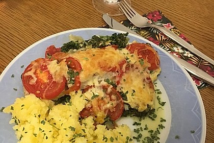 Lachs - Spinat - Auflauf 1