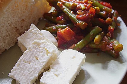 Gr&uuml;ne Bohnen mit Tomaten 2
