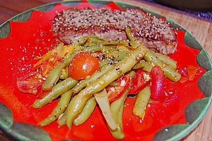 Gr&uuml;ne Bohnen mit Tomaten 5