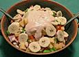 Bananen - K&auml;se - Salat