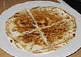 Tortilla - K&auml;se - Schinken - Ecken