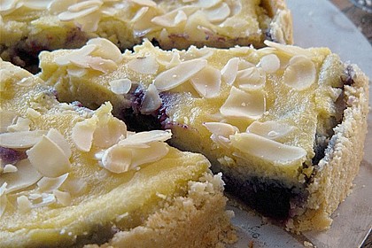 Tarte aux airelles et aux amandes 1