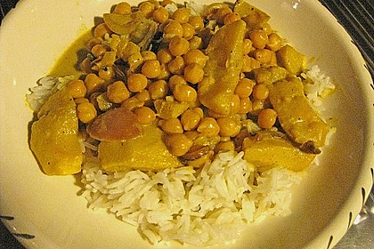 Apfel - Kichererbsen - Curry 1