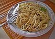 Spaghetti aglio / olio alla Romana