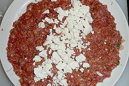 Beefsteaks mit Schafskäse 40